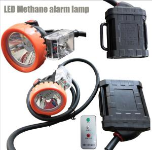 Buy cheap 1.00% CH4 Methane alarm LED miner cap lamp product