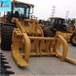 3 Ton Wheel Loader grapple loader With Grass Grapple 1.8CBM Front End Wheel