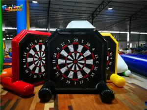 Buy cheap Shooting Games 2.5m 10m Velcro Inflatable Soccer Dart Board product