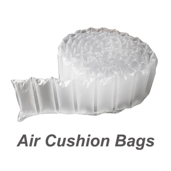 Nontoxic Practical Inflatable Air Packaging , Anti Vibration Wine Bottle Air Bag