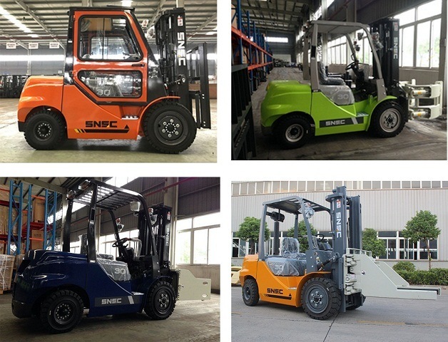 Snsc Container Forklift 3tons with Side Shifter