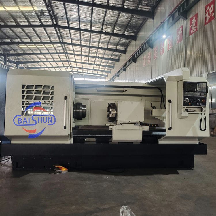 QK1363 QK1353 QK1335 Precision Pipe Threading Automated Large Pipe Threads Cutting Lathe