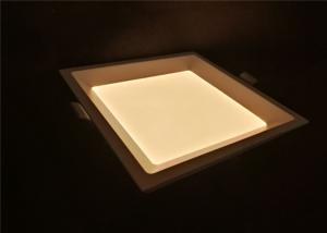 China White Finish Slim Led Recessed Lighting Panel , Anti Glare Diffusor Thin Led Recessed Lighting on sale