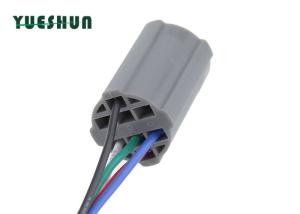 Buy cheap 19mm Push Button Switch Socket Connector Flame Retardant 5 Pin 30cm Wire Pigtail product