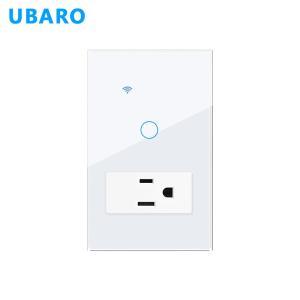 Buy cheap 118-type TUYA WIFI Smart Switch With American Standard Socket Combination product