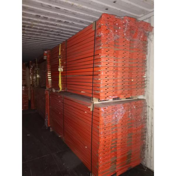 LIFO Storage Push Back Racking , Powder Coating High Density Warehouse Racking