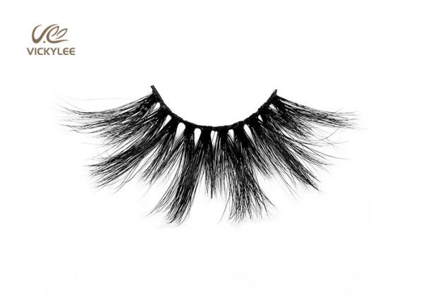 Quality Long Wispy 23MM 6D Volume Lashes For Daily Makeup for sale