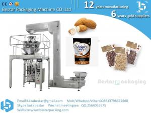 China Chocolate almond, dried fruit, almond cashew pistachio packing machine on sale