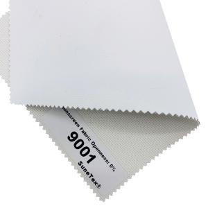0% Openness Golden 100% Blackout Sunscreen Roller Blinds Fabrics For Window Decor