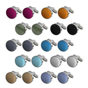 China Cuff Links Set Custom Monogram Mens Red Wedding Gift Cufflinks on sale