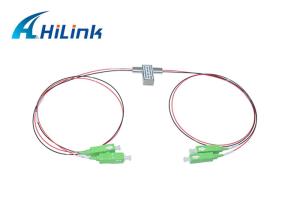 Buy cheap FC Connectors Micro Fiber 1x2 Mechanical Optical Switch SMF For System Monitoring product