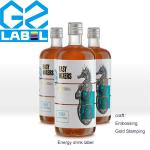 Chalkboard Wet Glue Label Tinyme Labels Round Zebra Gx420d Labels