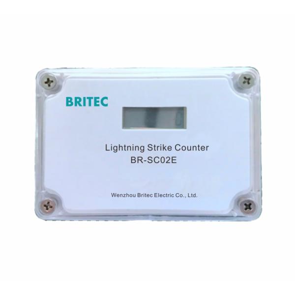 BR-SC02E Lightning Counter Surge Arrester Lightning Surge Counter device digital lightning strike counter Surge current counter