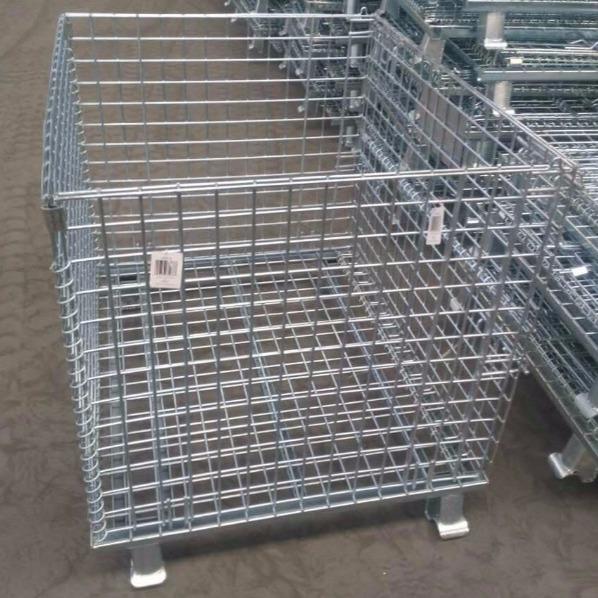 Quality Foldable Roll Q235 Wire Mesh Storage Cages for sale