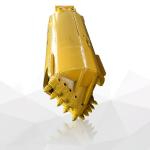 Double Bottom Double Open Clay Drilling Bucket For Rotary Drilling Rig