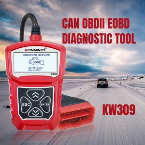 China 16pin KW309 Konnwei Engine Code Reader OBD2 Scanner with LCD Screen on sale
