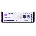 7.84 Inch Bar Style Capacitive Touch IPS TFT LCD Display 1280x400 MCU For Car