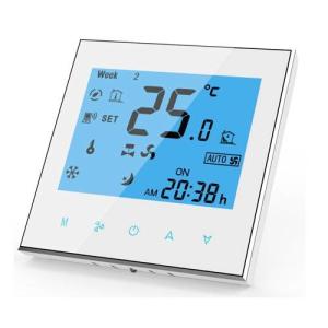 Room Chilled Water Fan Coil Unit Thermostat With BMS Modbus RS485 TF-703 Series
