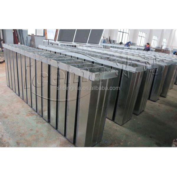 Salt Water 20T/24H Industrial Ice Block Making Machine For Ice Factory Cold Storage