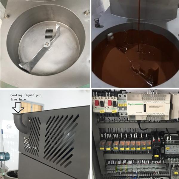 Chocolate Bean 25L/Batch Industrial Chocolate Tempering Machine
