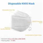 High Quality 5Layers Face Mask Cheap Non Woven KN95 Mask With Inner Adjustable