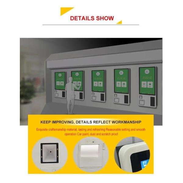 Hot Sale 27 inch Smart Food Self Service Order Kiosk For Order Self Service Terminal
