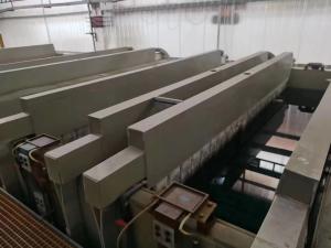 Horizontal Anodizing Line Construction Automatic Operation Style