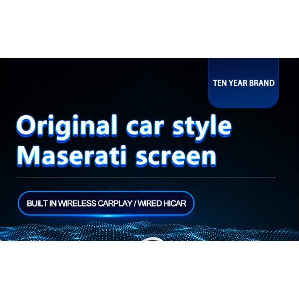 Car Play Android Auto Android 12 Maserati Ghibli 2017-2020 6+128 GB IPS Carplay