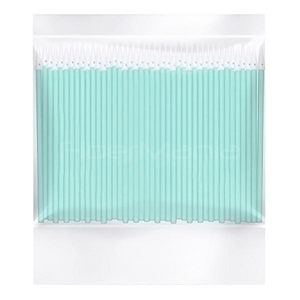 Quality 1.25mm/2.5mm Optional Stick Type Fiber Optic Connector Cleaner Lint-free Foam Clean Swabs 100pcs/pack for sale
