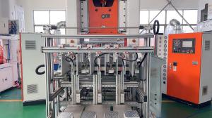 China PLC Controlled High Capacity Output Aluminum Foil Container Making Machine on sale