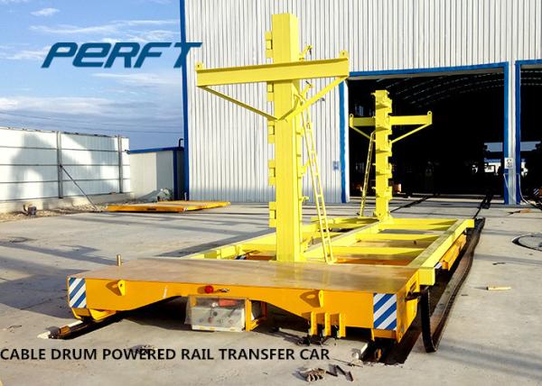 Quality cable drum powered transfer trolley systems cable drum powered Material Transfer Cart for sale
