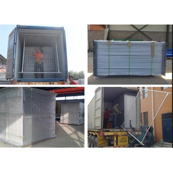 2.4*2.1m Durable Temporary Wire Mesh Fence Removable Welded Mesh Fencing