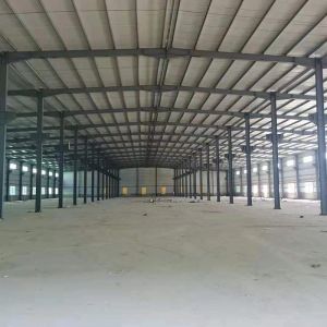 custom gold galvanized light building Prefabricated large span Steel Structural