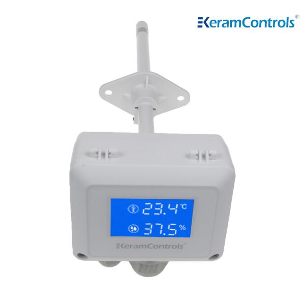 Quality Wall Mounted Temp Humidity Pressure Sensor 0-10V IP65 for sale