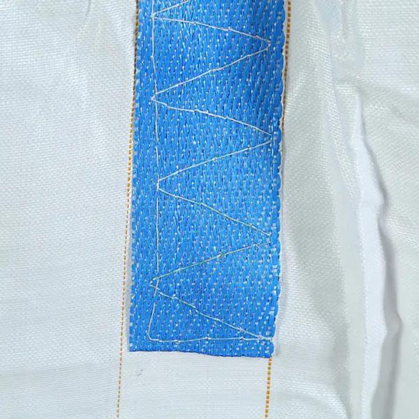 500kg Capacity PP Woven FIBC Bags Food Grade Big With Cross Corner Loop