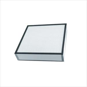 China Synthetic Fiber Industrial HEPA Panel Filter For Factory Laboratories HVAC System on sale