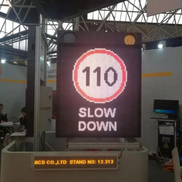 Quality IP56 Solar warning LED Road Sign Board Illuminated energy saving for sale
