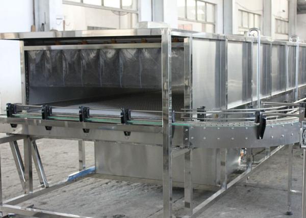 Quality Beverage Processing Machinery Vacuum Cooling Machine Spray Cooling Tunnel for sale
