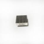 Small Size Pitch 2.5mm 8x8 Rgb Led Matrix Display Orange Color