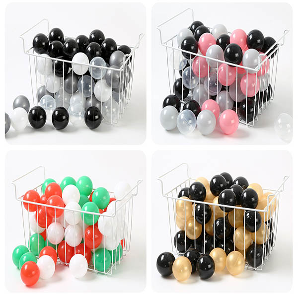 8cm Kids Playground Parts Balls Bulk PE Material Soft Custom Color