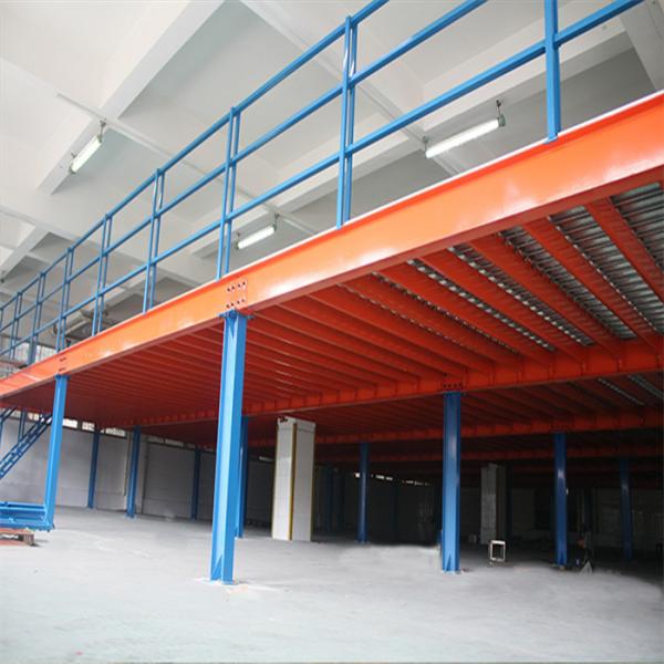 Quality Platform Floor Industrial Mezzanine Floors 500-1000 Kg/m2 Load Capacity Modular and Industrial Design for sale