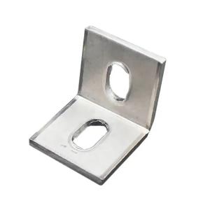 China Polished Wall Mount Angle Bracket Aluminum Marble Support Brackets on sale