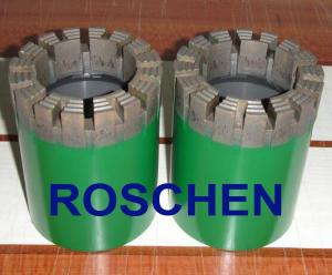HTW Diamond Core Drill Bits For Soft To Hardness Rock Formation Exploration Core Drilling