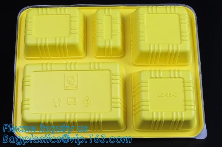 Blister large clear plastic fruit container with lid for fruit packaging,blister fruit box /container/ fruit Tray/ Clear