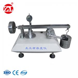 China ISO9863 Hardness Precision Dial Gauge Geosynthetics Geotextile Thickness Tester on sale