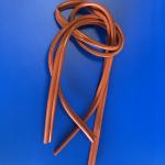 Clasp Sheath silicone foam pipe insulation For Electrical Cable