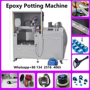 China ab glue dispensing machine for flyback transformer epoxy potting and encapsulation for flyback transformer on sale