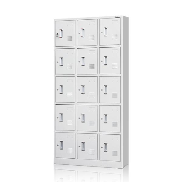 Quality Mail Packing 15 Doors Multi Door Storage Locker With Locks Vents for sale