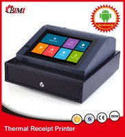 Portable and User-Friendly Bimi Electronic Cash Register Mini with Banknote Drawer