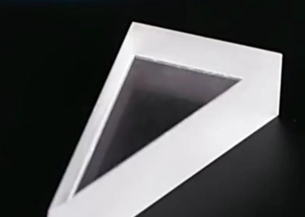 Quality Clear Synthetic Sapphire Crystal , Thin Strip Custom Sapphire Glass for sale